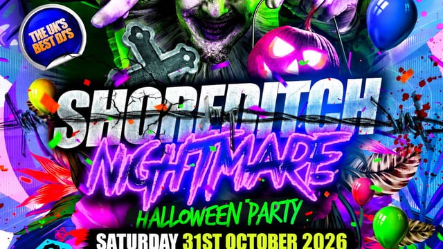 Shoreditch Nightmare - Halloween Party