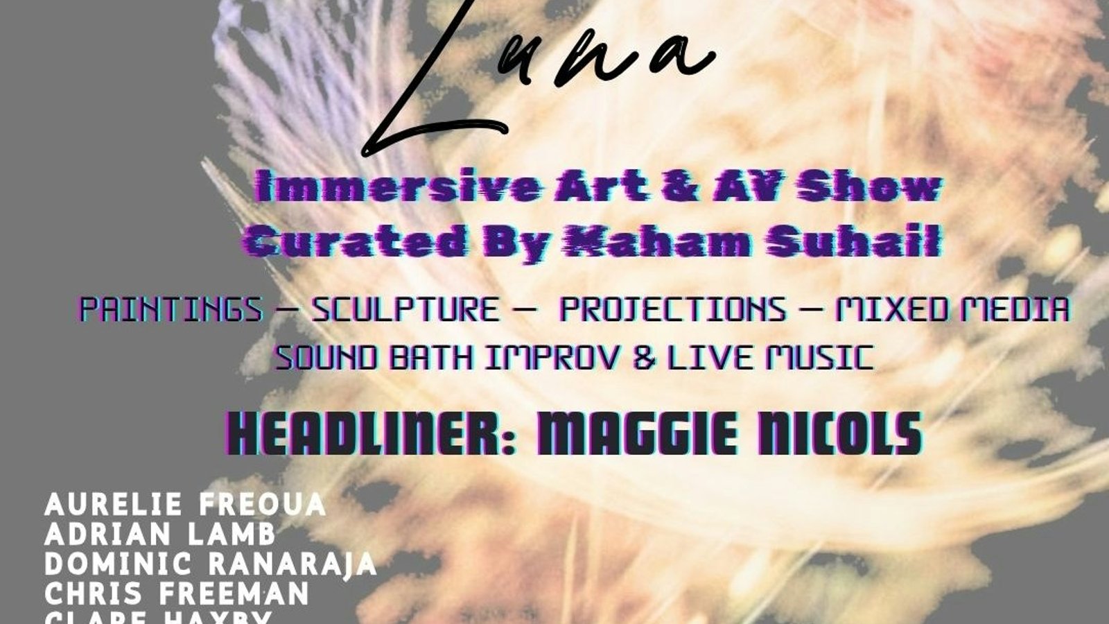 'Orbit Luna' - Immersive Arts & Music Show
