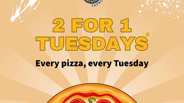 2 for 1 Tuesdays