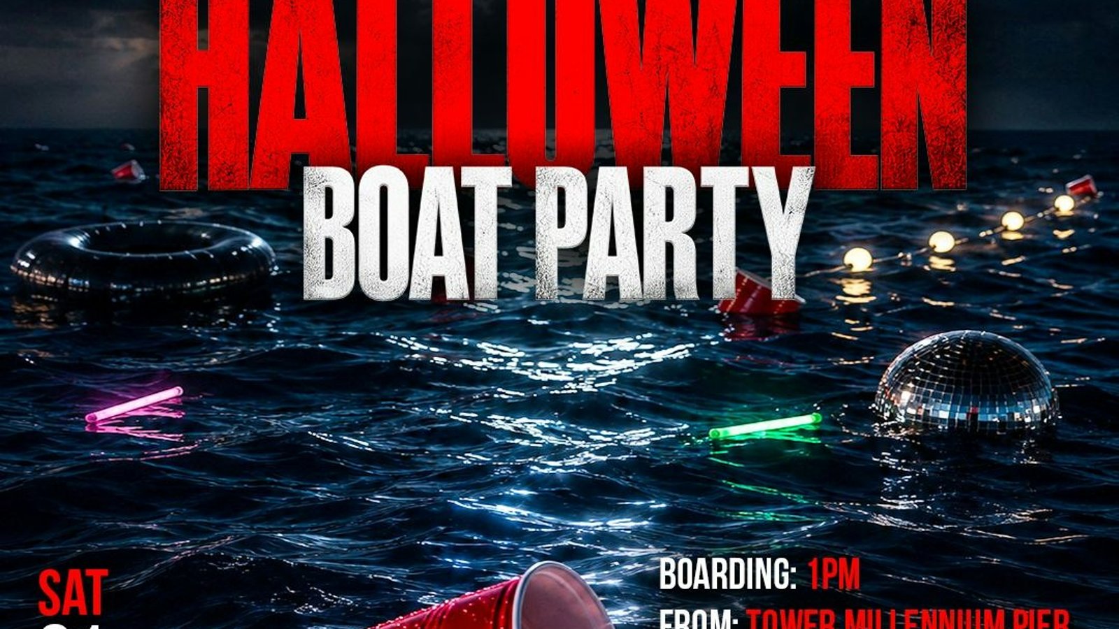 HALLOWEEN ON THE THAMES | Sat 31st Oct