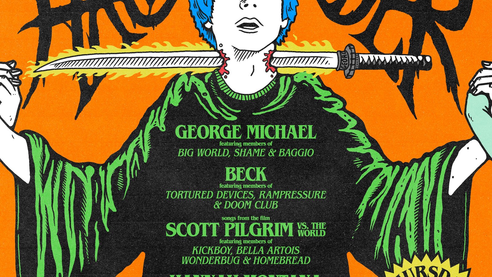 HALLOWEEKENDER: George Michael / Beck / Scott Pilgrim / Hannah Montana / Bright Eyes
