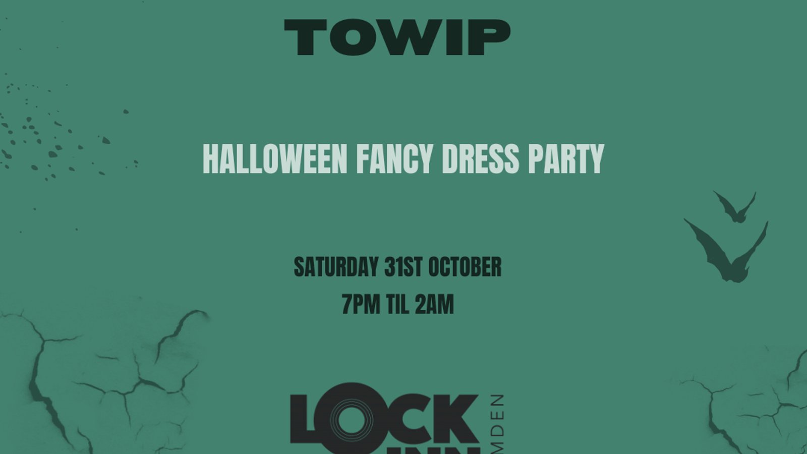 Groove Yard LDN / TOWIP HALLOWEEN RAVE