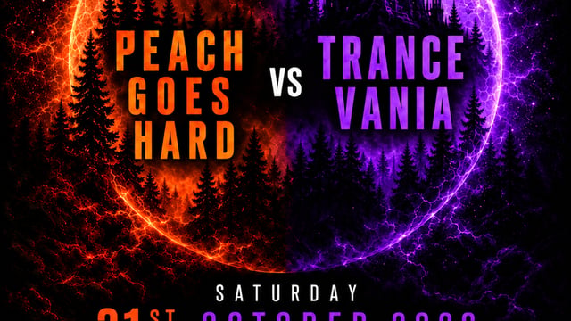 Peach Goes Hard meets Trancevania - Halloween 2026