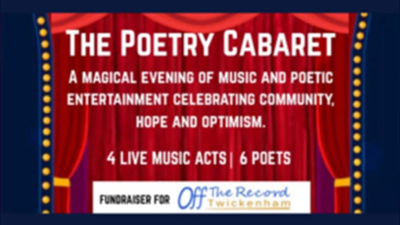 The Poetry Cabaret feat. Live Music & Poetry