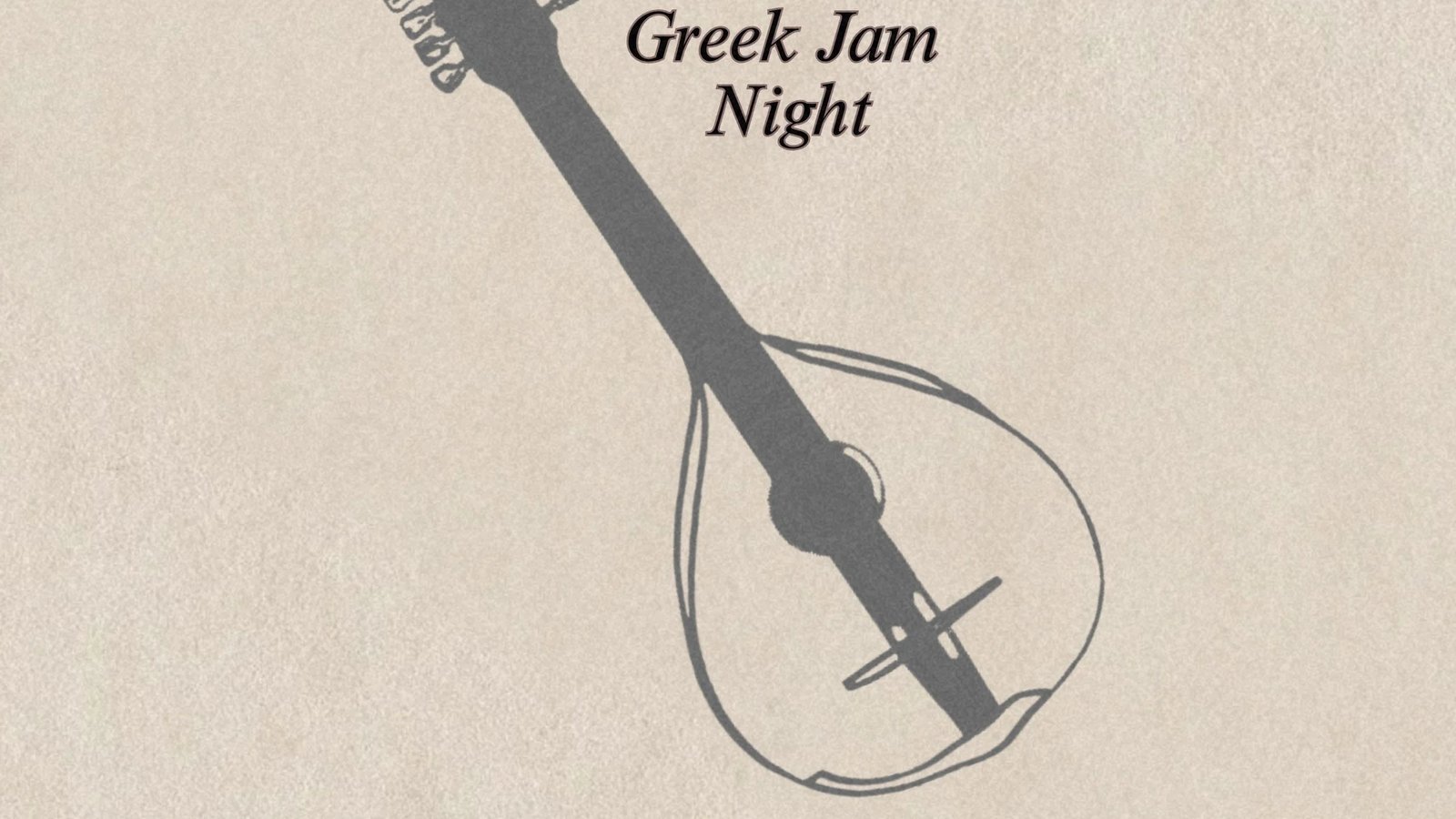 Greek Jam Night