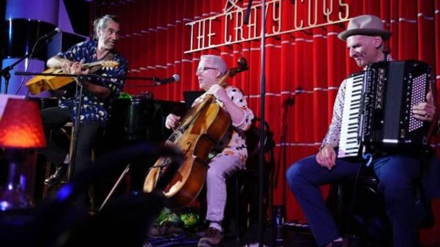 Trad Craic: Les Boum! & DJ Chewy She @ The Magic Garden Get tickets here!!!