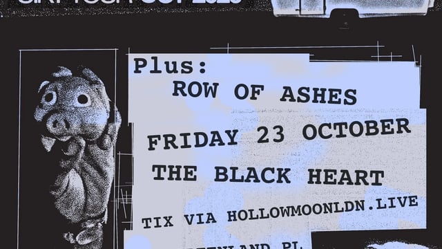 THROES / ARMED FOR APOCALYPSE / ROW OF ASHES / DOTHE, Our Black Heart