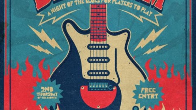 The Blues Jam @ The Magic Garden Free Entry