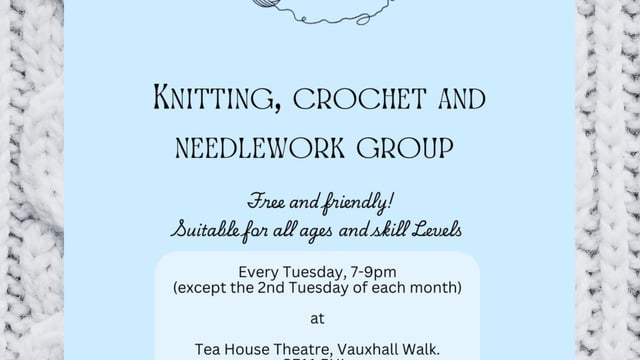 Knitting and Crochet