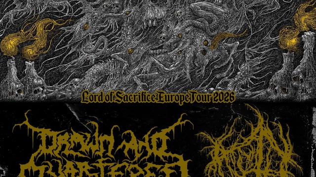 DRAWN AND QUARTERED + NOROTH, Our Black Heart
