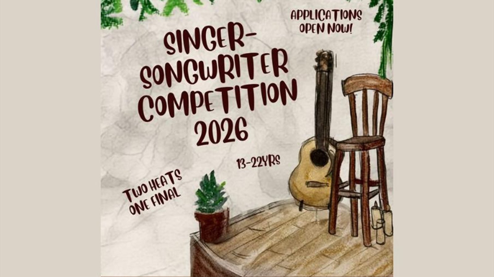 Singer Songwriter Competition 2026 - The Finals
