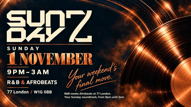 77 PRESENT SUNDAYZ: DJ OBI