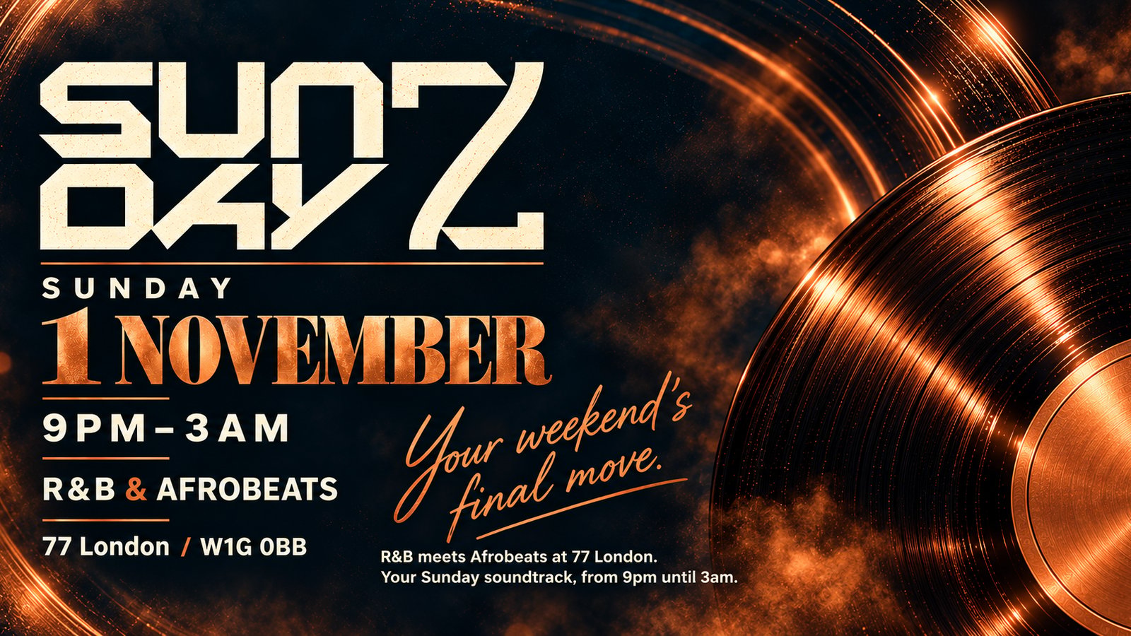 77 PRESENT SUNDAYZ: DJ OBI