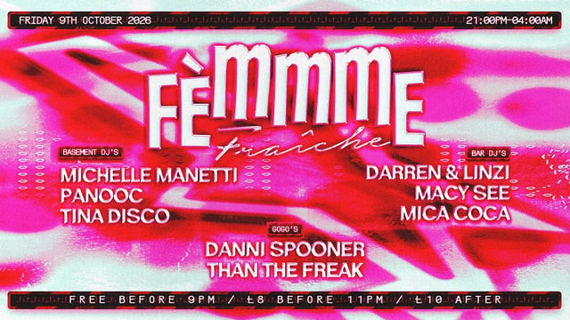 Femmme Fraiche #062 with Tina Disco, Michelle Manetti, Panooc, Macy See, Mica Coca + more