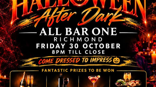 Halloween- After Dark Halloween Party @ All Bar One - Richmond