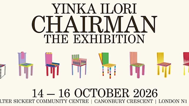 Yinka Ilori: Chairman - The Exhibition