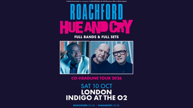 Roachford + Hue and Cry