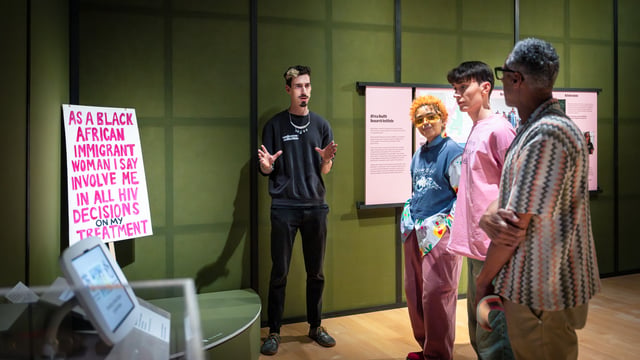 Audio Described Tours of 'Tenderness and Rage'