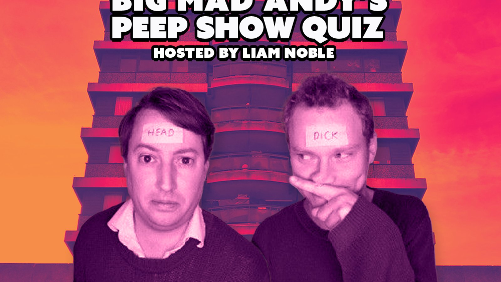 Big Mad Andy's Peep Show Quiz - Brixton Jamm