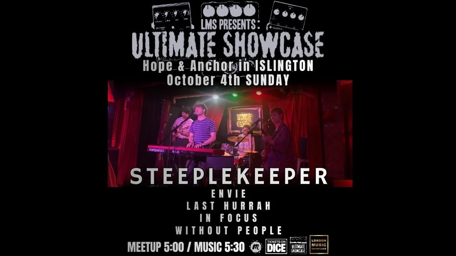 London Music Ultimate Showcase: Steeplekeeper