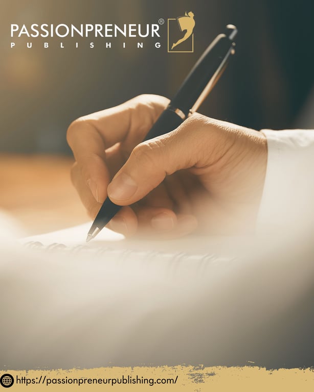 Passionpreneur Publishing LinkedIn post