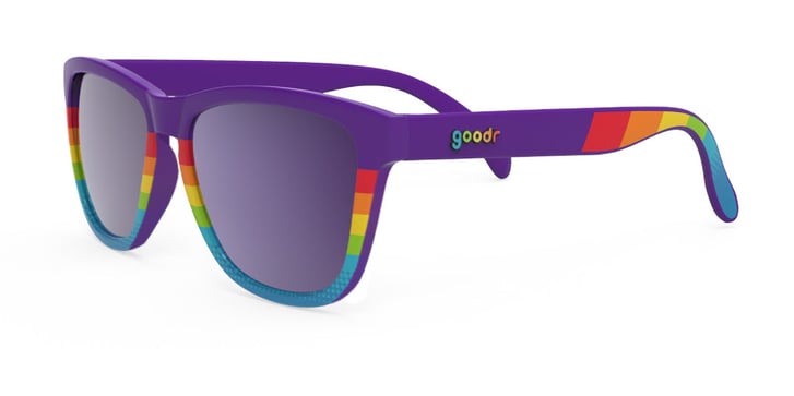 Limited edition Pride Goodr sunglasses