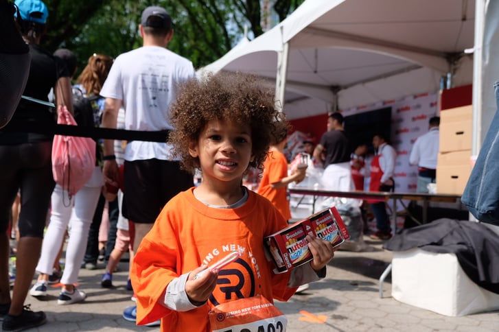 A Rising New York Road Runner with Nutella