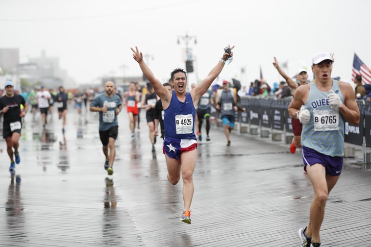 finish of 2018 Popular Brooklyn Half