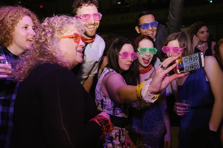 Runners at the 40th Annual Club Night