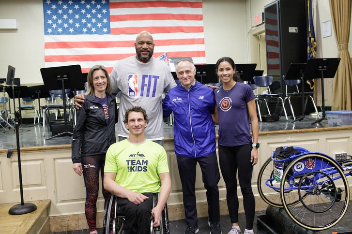 Rachel Pratt, Ron Harper. Michael Capiraso, Beverly Ramos, and Josh George