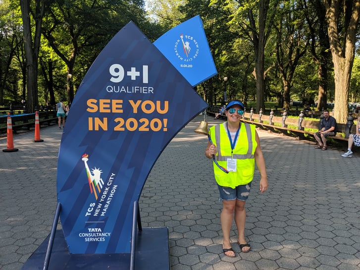 NYRR Volunteer Brooke Tanner