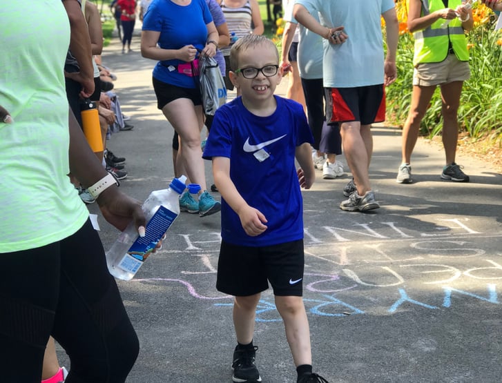 George Caggiano post-race at an Open Run in July.