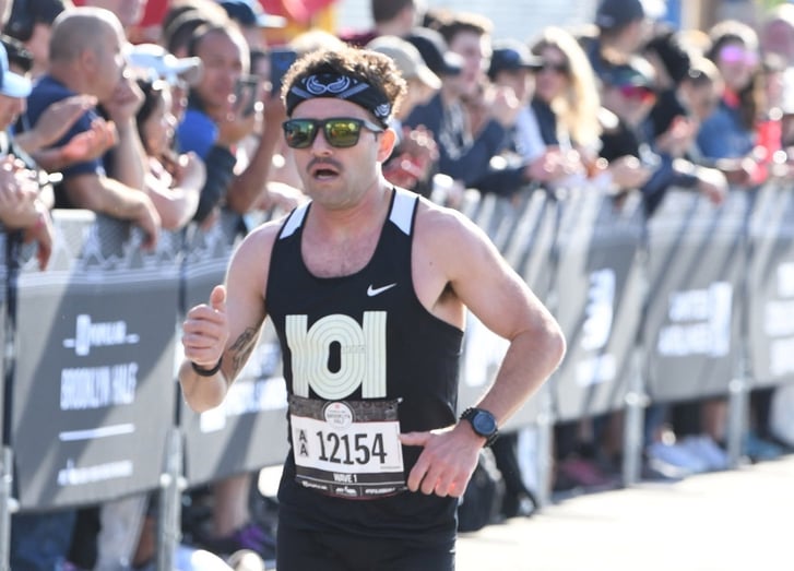 Streets 101 club runner Greg Laraia