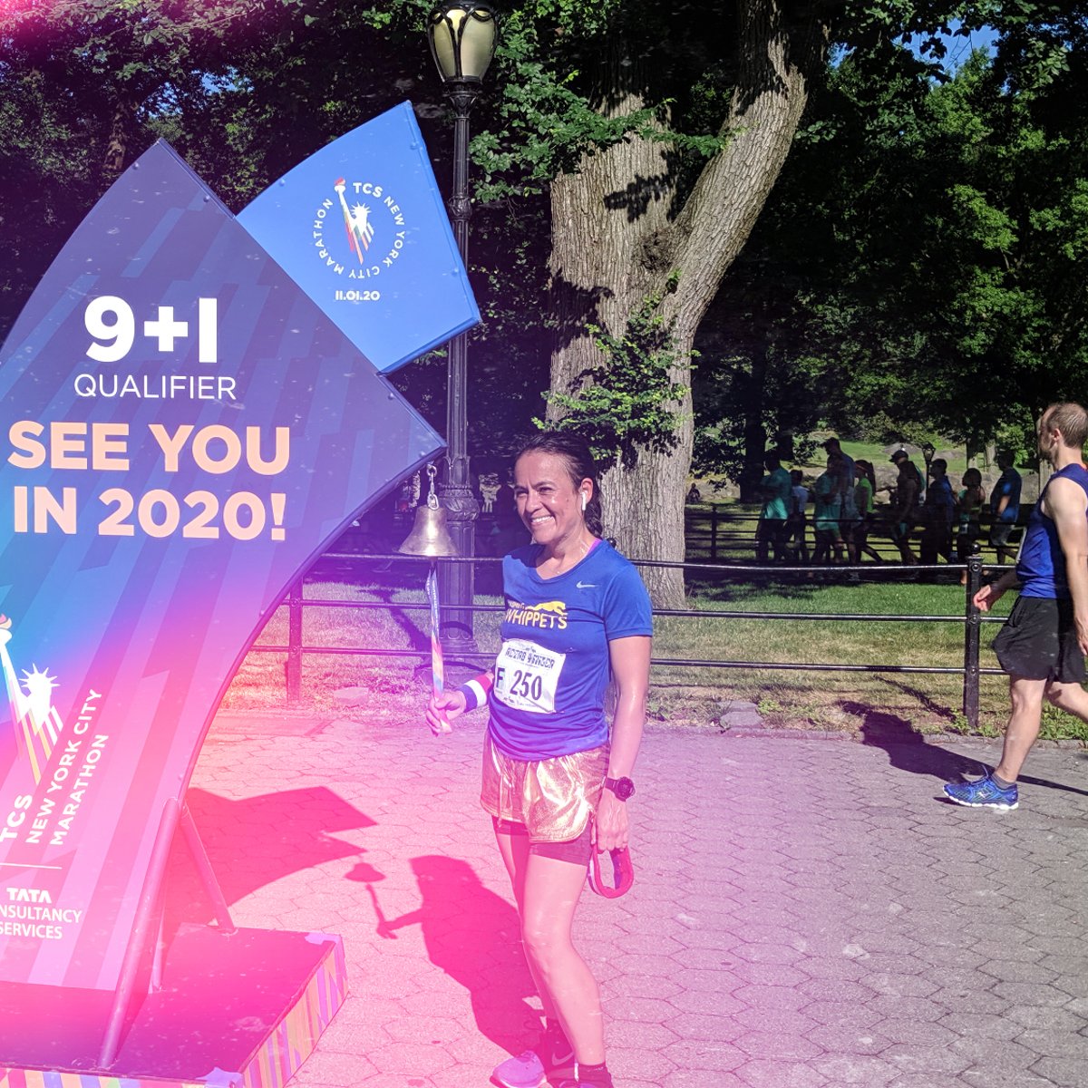 Retro runner Karina Jaramillo-Saa