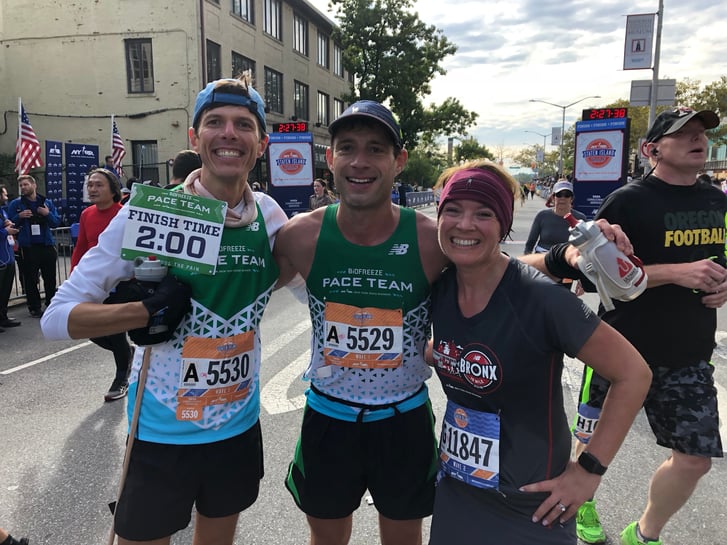 Biofreeze pace team at the Staten Island Half