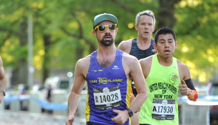 Van Cortlandt Track Club member Bobby Asher