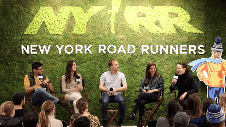 A live recording of the podcast Runners of NYC at the NYRR Run Center