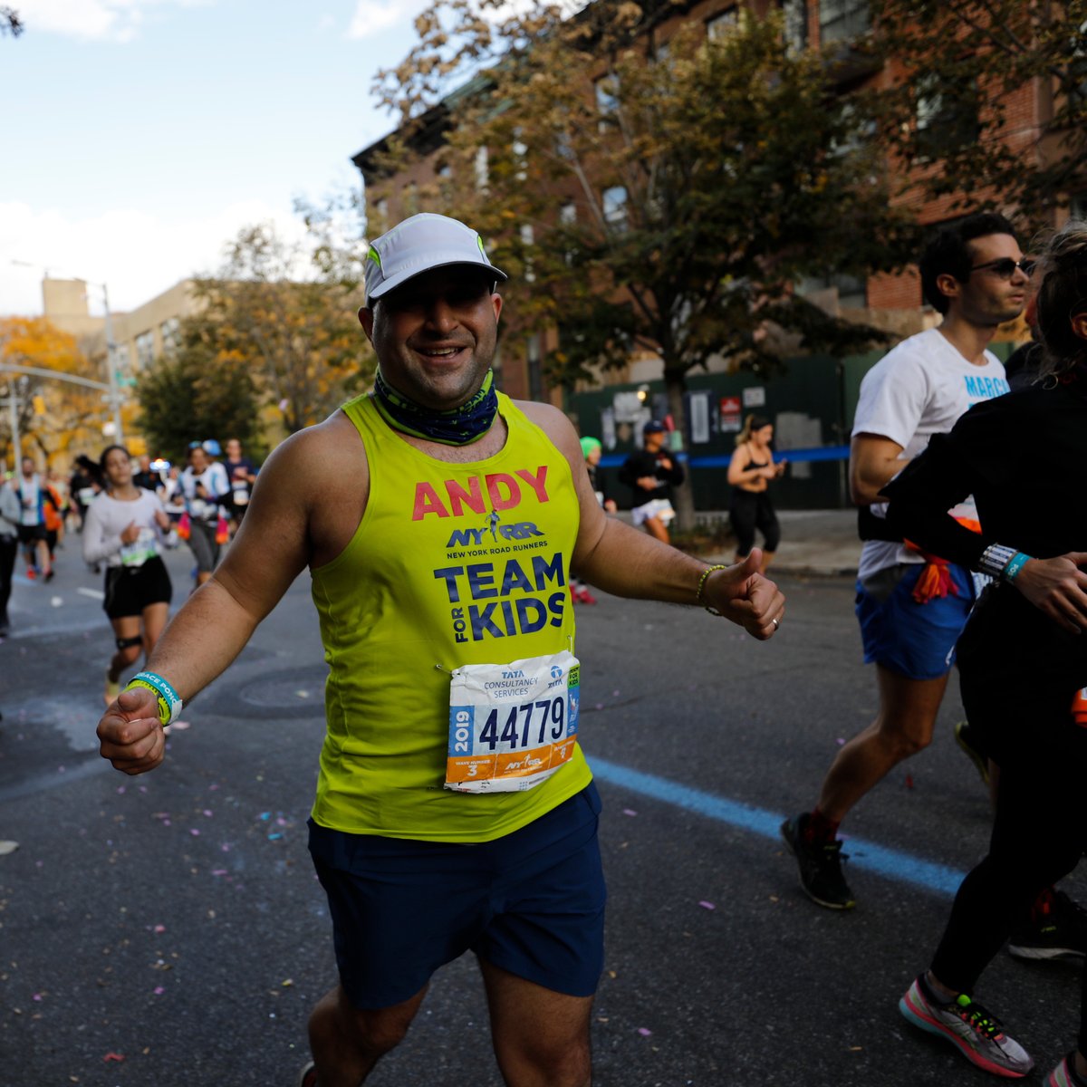 NYRR Team for Kids runner in 2019 TCS New York City Marathon