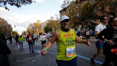 NYRR Team for Kids runner in 2019 TCS New York City Marathon