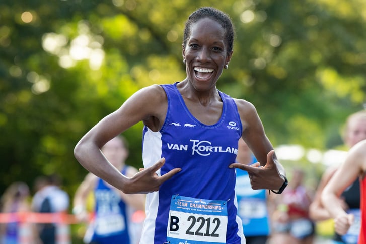Van Cortlandt Track Club runner