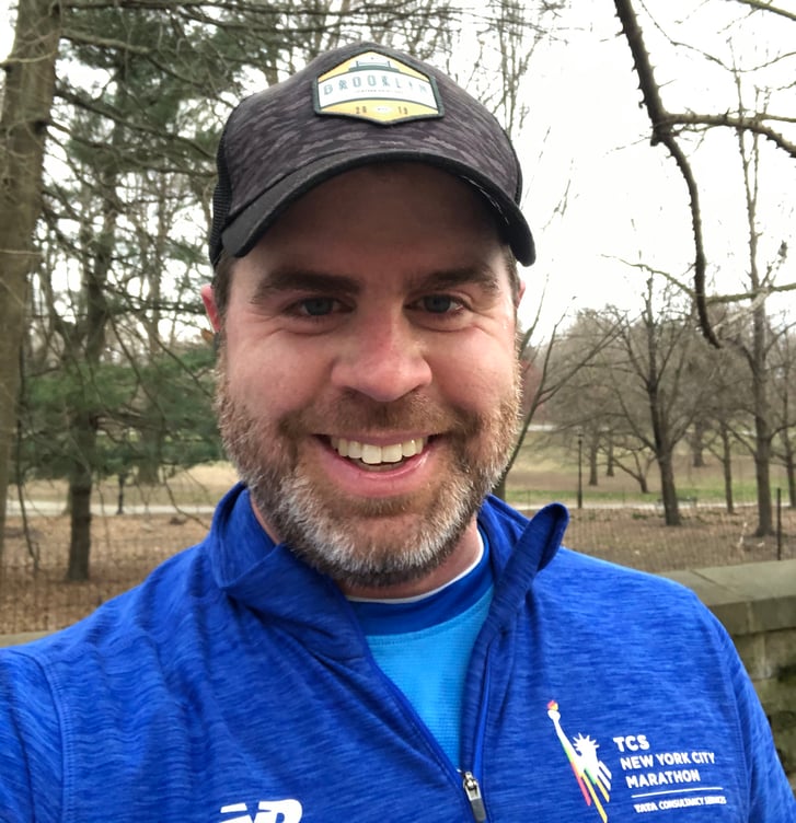 NYRR staff member John McInnes