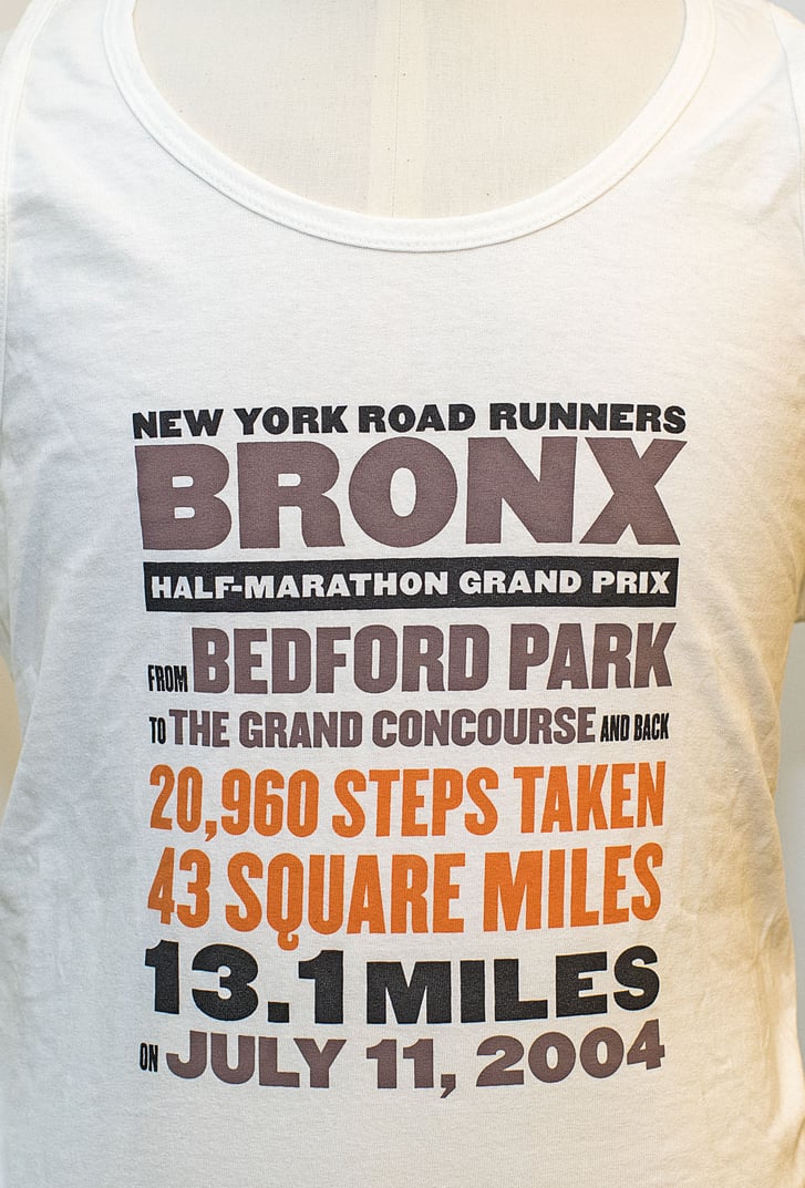 The first Bronx half marathon singlet