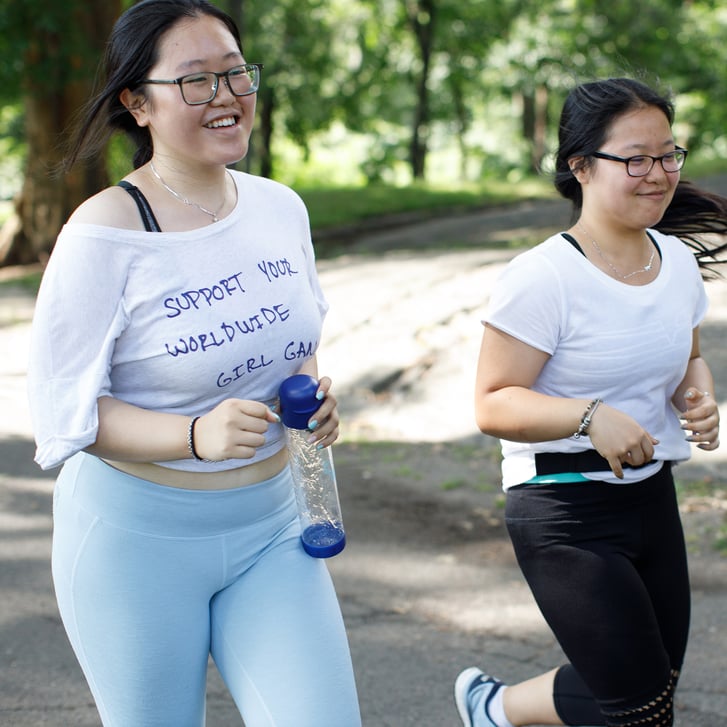 Sophia Fan running