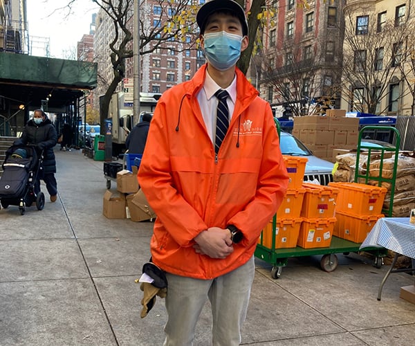 Steven Yee of West Side Campaign Against Hunger