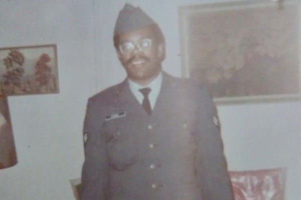 Strider Mitchell Strong in US Army uniform