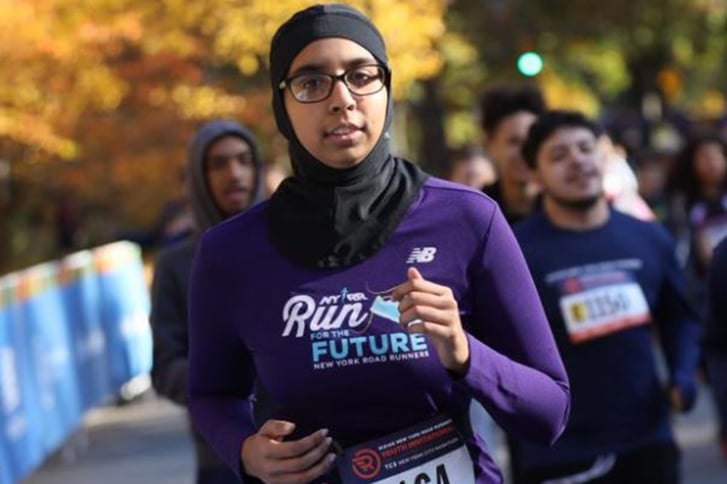 Warisha Siddiqui running in 2018
