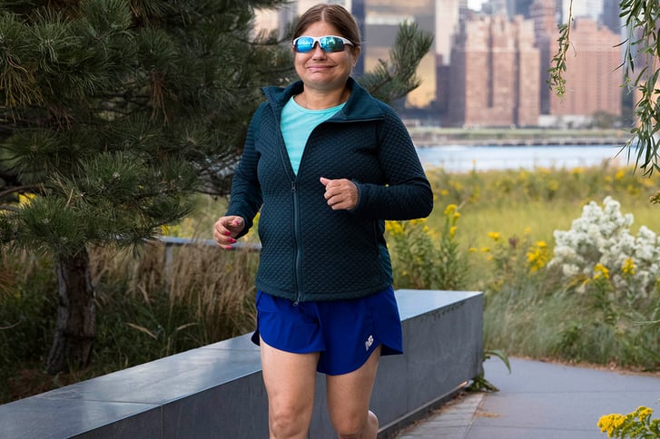 Tatiana Rojas running