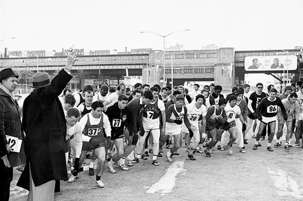 Start of NYRR race in early 1960s