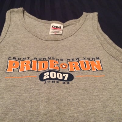 2007 Pride Run shirt