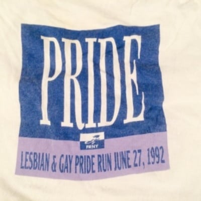 1992 Pride Run shirt